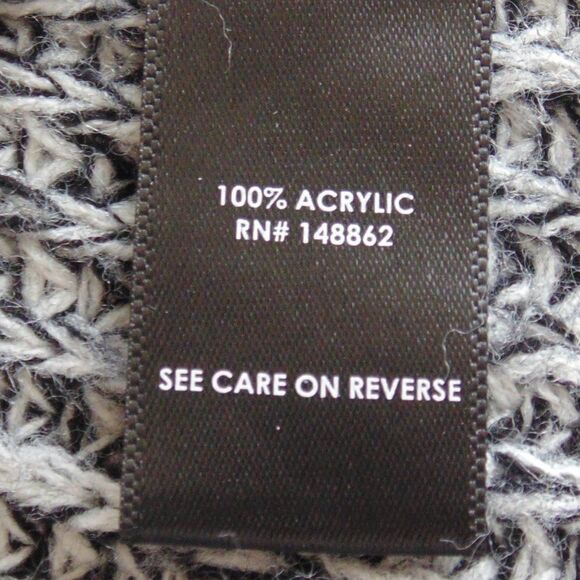 TORRID Sweater, 2/2X, Grey Mottled, V-neck, Long sleeves, Acrylic, Washable - Picture 11 of 14